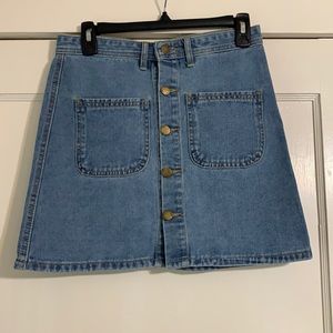 Blue Jean Skirt